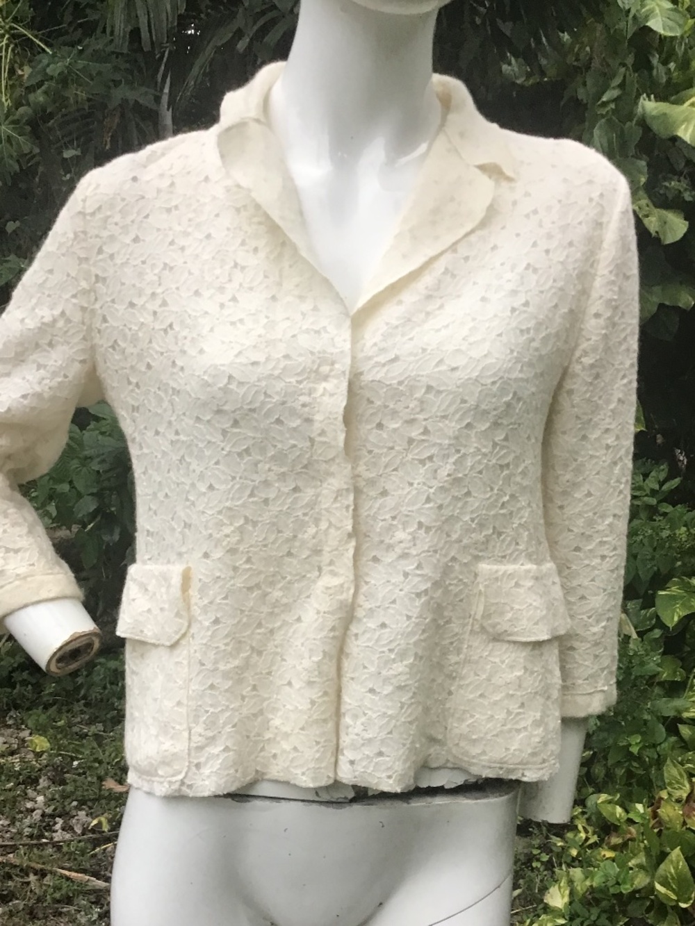 Vintage Nina Ricci Paris fitted chic Jacket